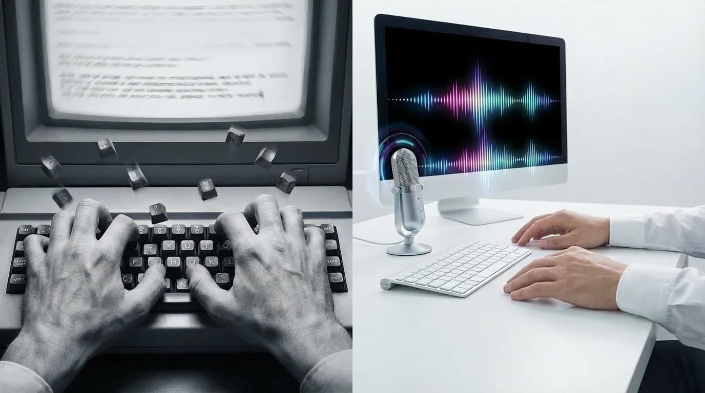 Schneller tippen: deine Stimme ist schneller als deine Finger